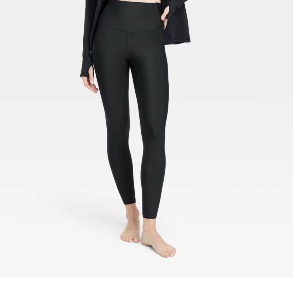 Women's Black High-Waisted Leggings